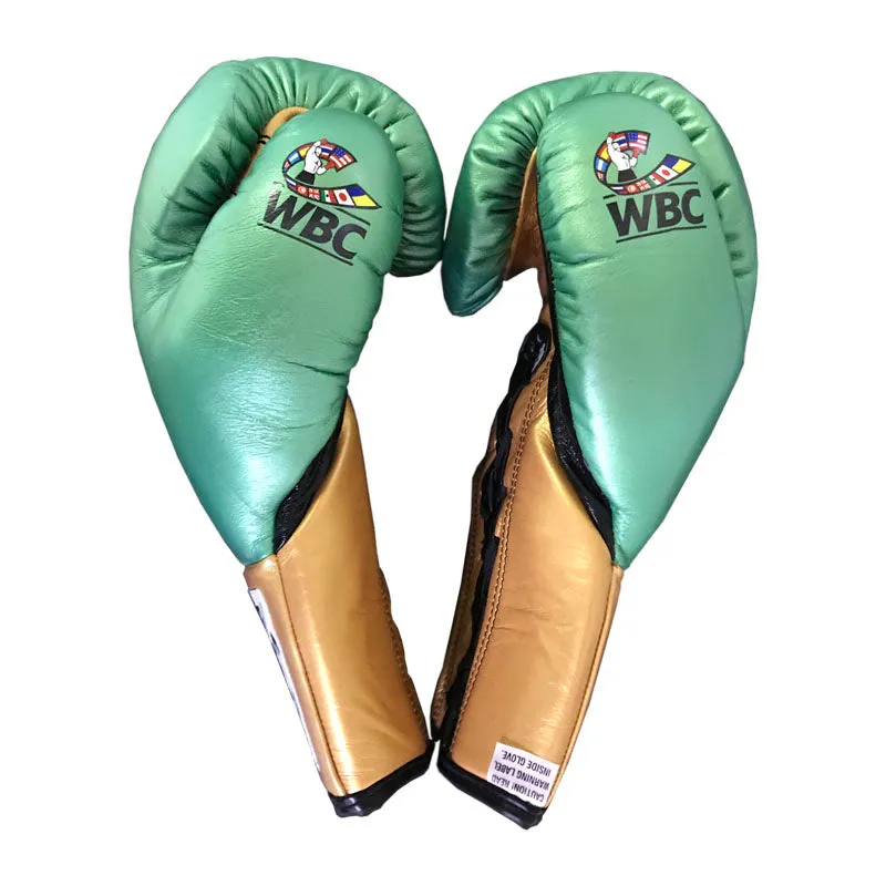 Cleto Reyes WBC guanti boxe 8 oz pelle lacci