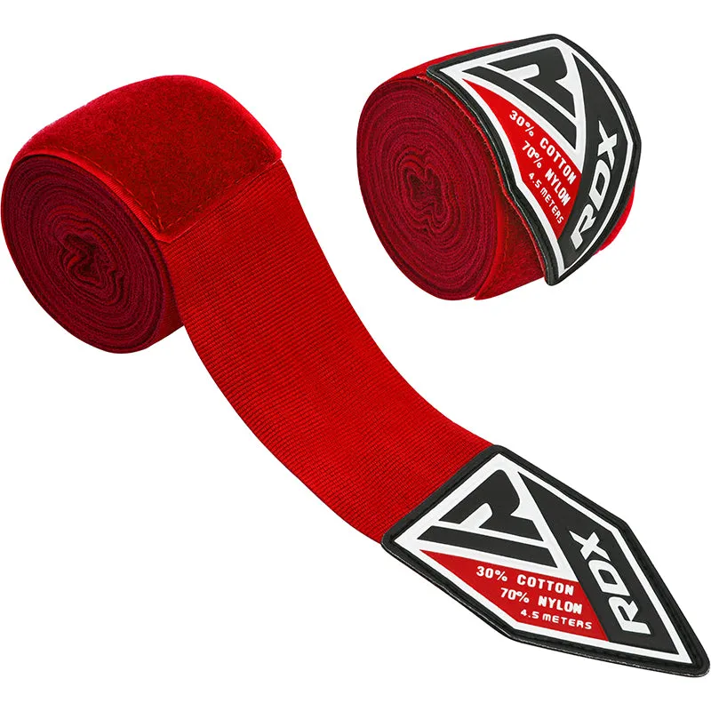 RDX F6 Bendaggi Boxe Mani 4,5 Metri Elasticizzati