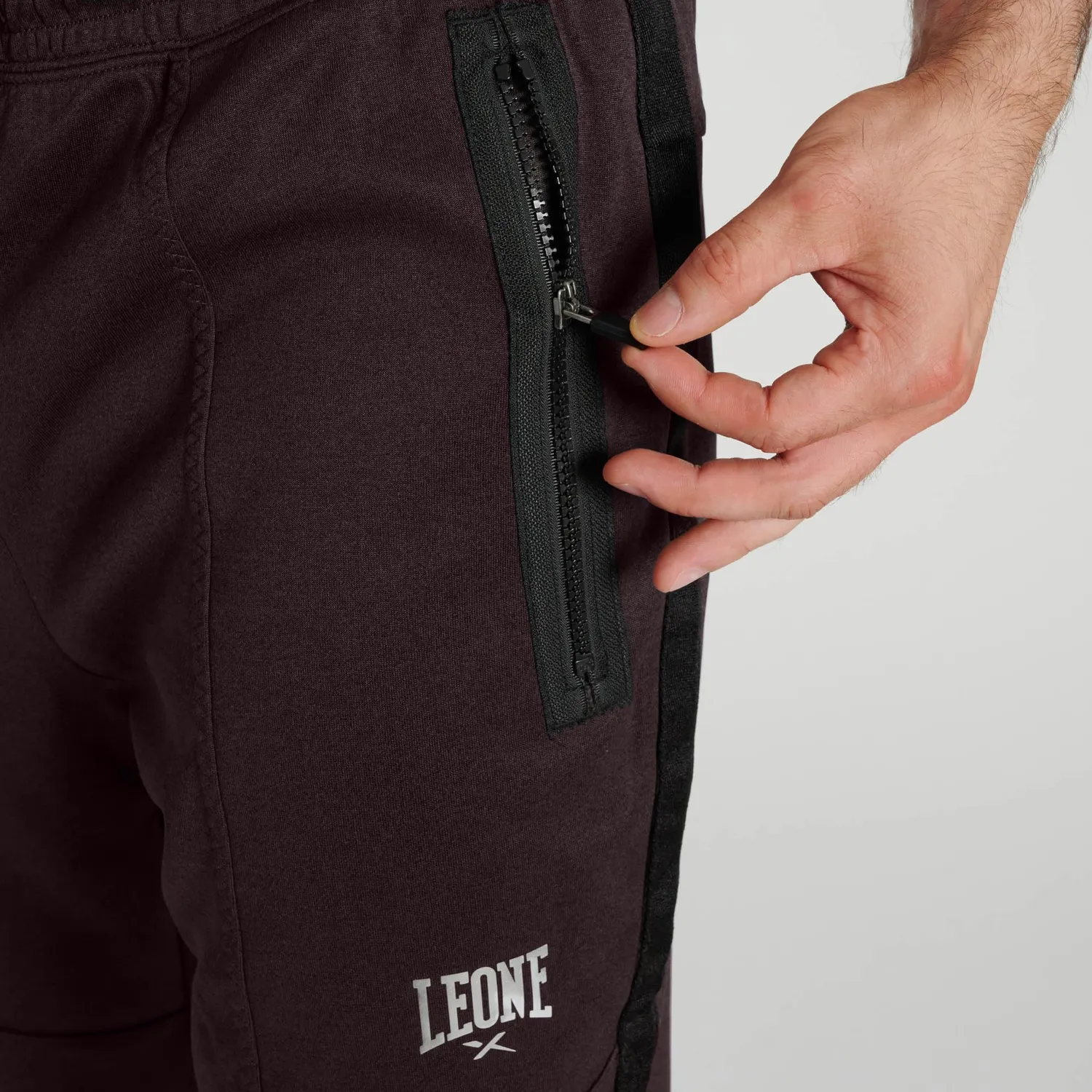 Leone1947 Melange ABX615 pantaloni tuta uomo blu S
