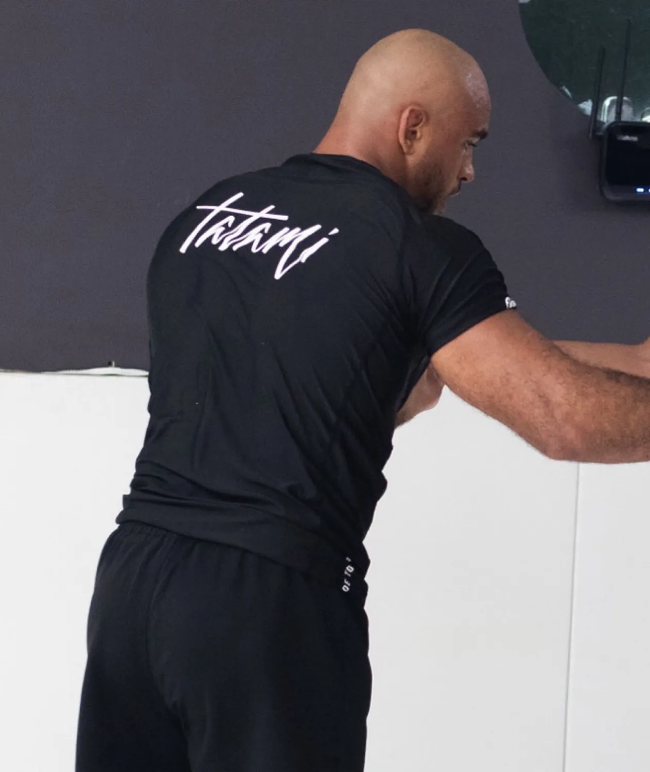 Tatami Rupture rash guard maniche corte nera