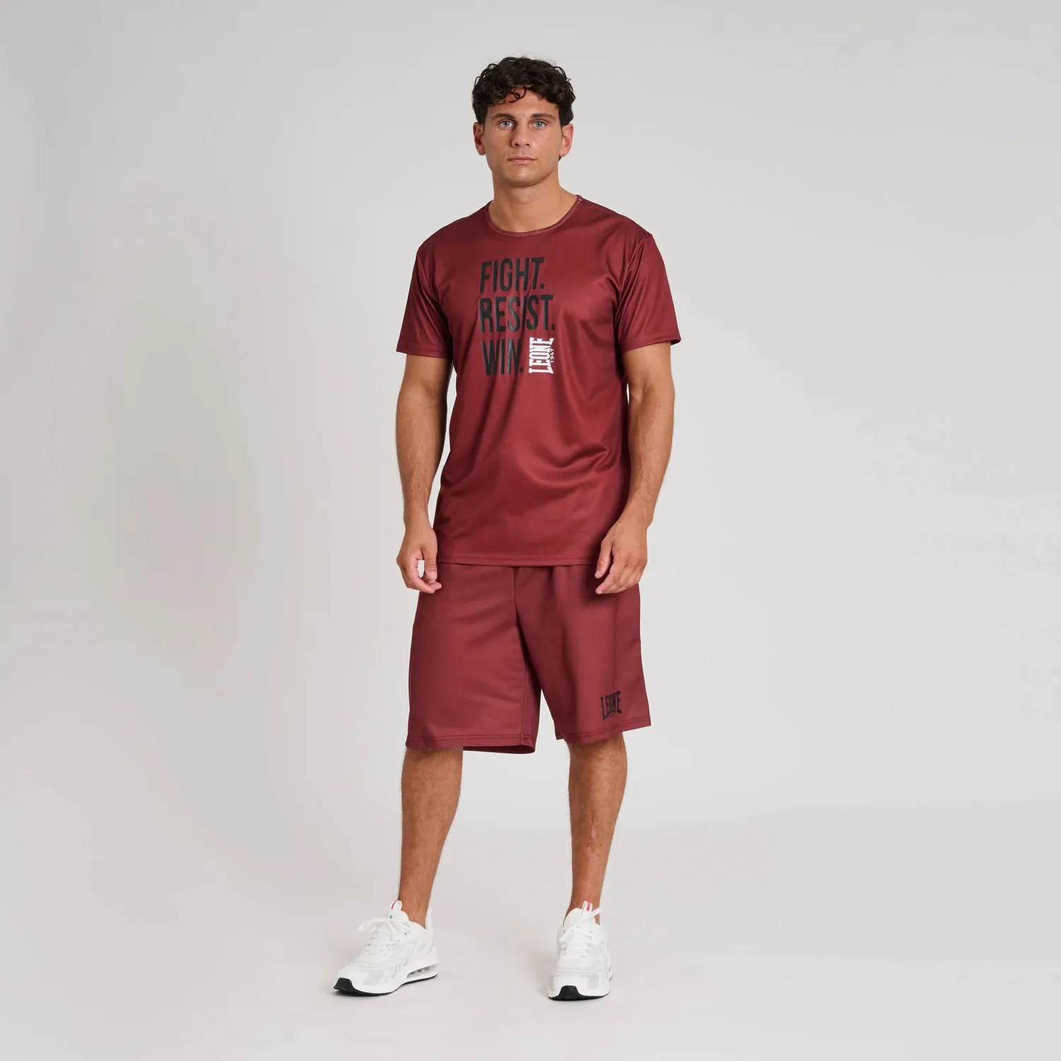 Leone1947 FRW ABX508 t-shirt uomo nero M stampa fight