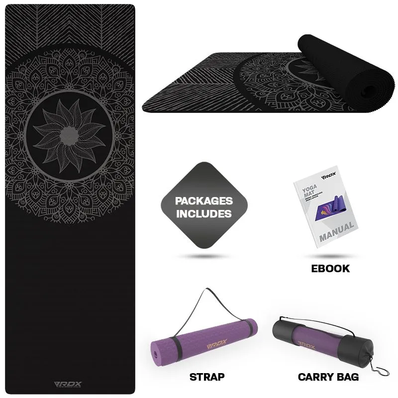 RDX D5 Tappetino Yoga TPE 6mm Antiscivolo