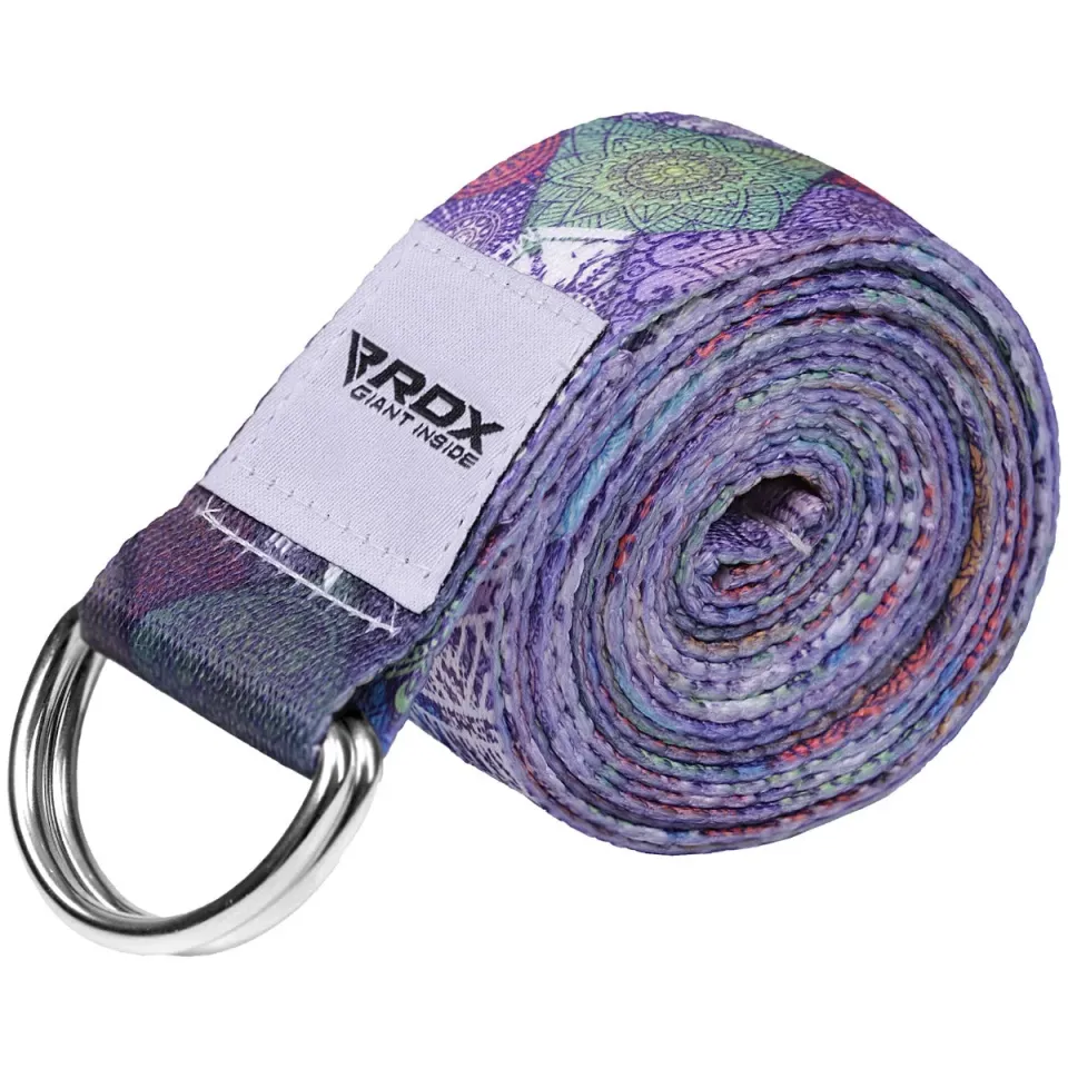 RDX F9 Cinghia Yoga Cotone 8ft D-Ring Antiscivolo