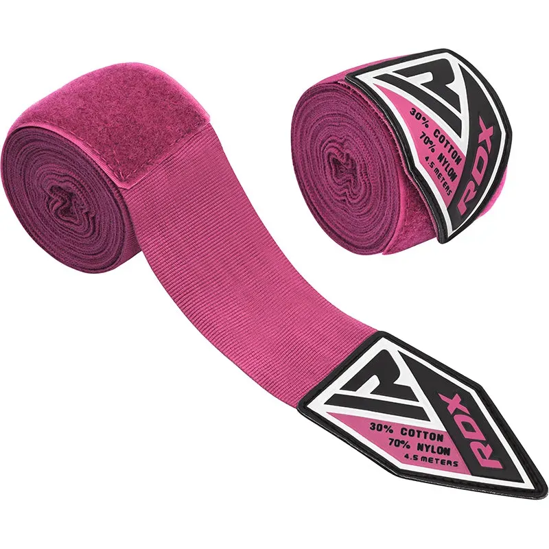 RDX RP Fasce Boxe 4.5m Rosa Spesse