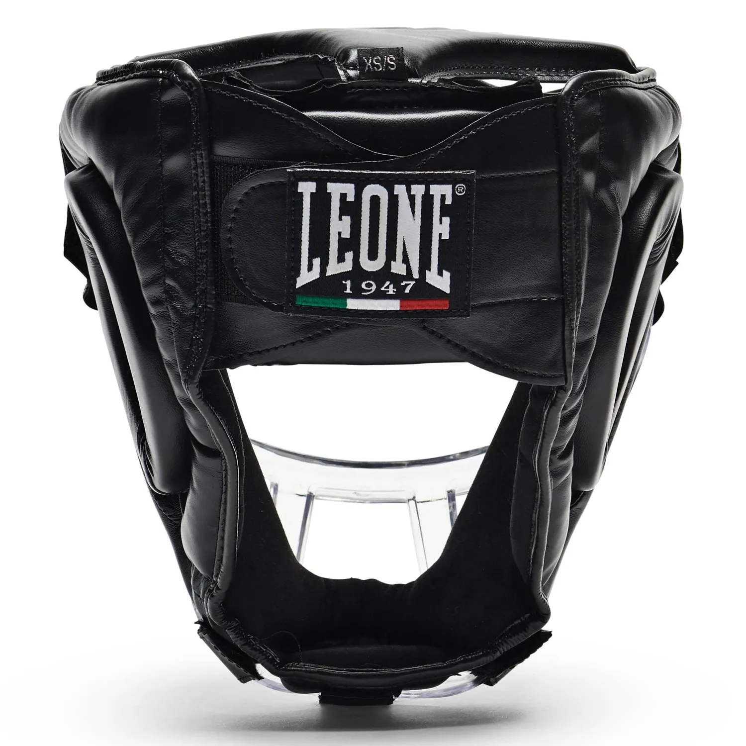 Leone1947 Plastic Pad casco boxe Nero XS/S