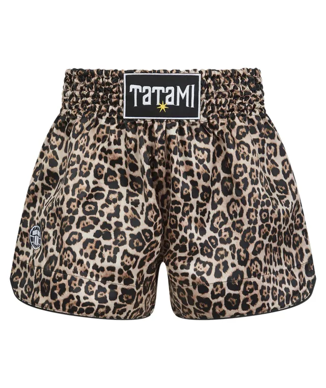 Tatami Fightwear Leopard pantaloncini muay thai fantasia uomo