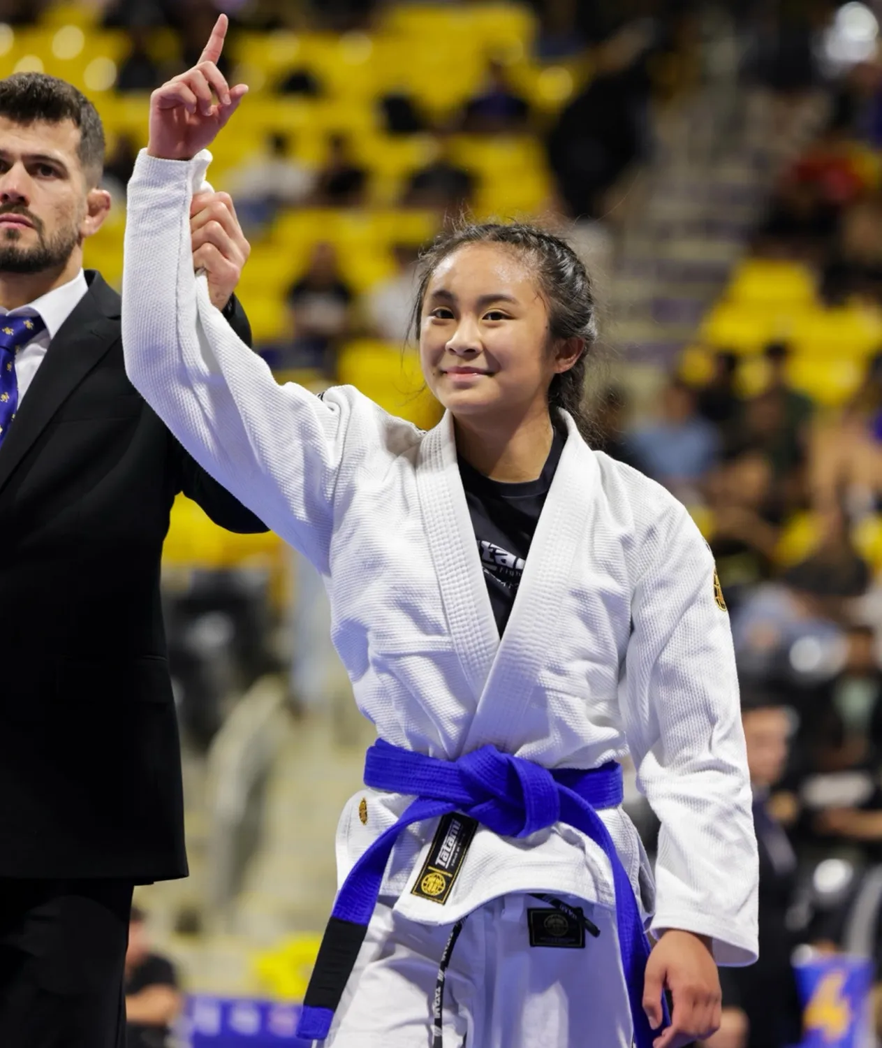 Tatami Estilo Gold Label kimono BJJ donna bianco pesante