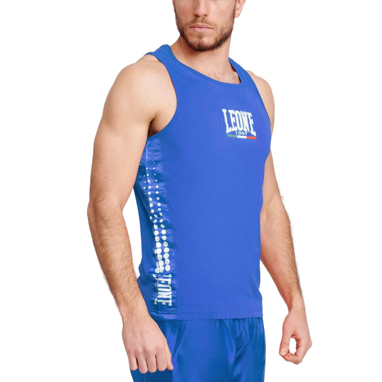 Leone 1947 canottiera boxe poliestere traspirante