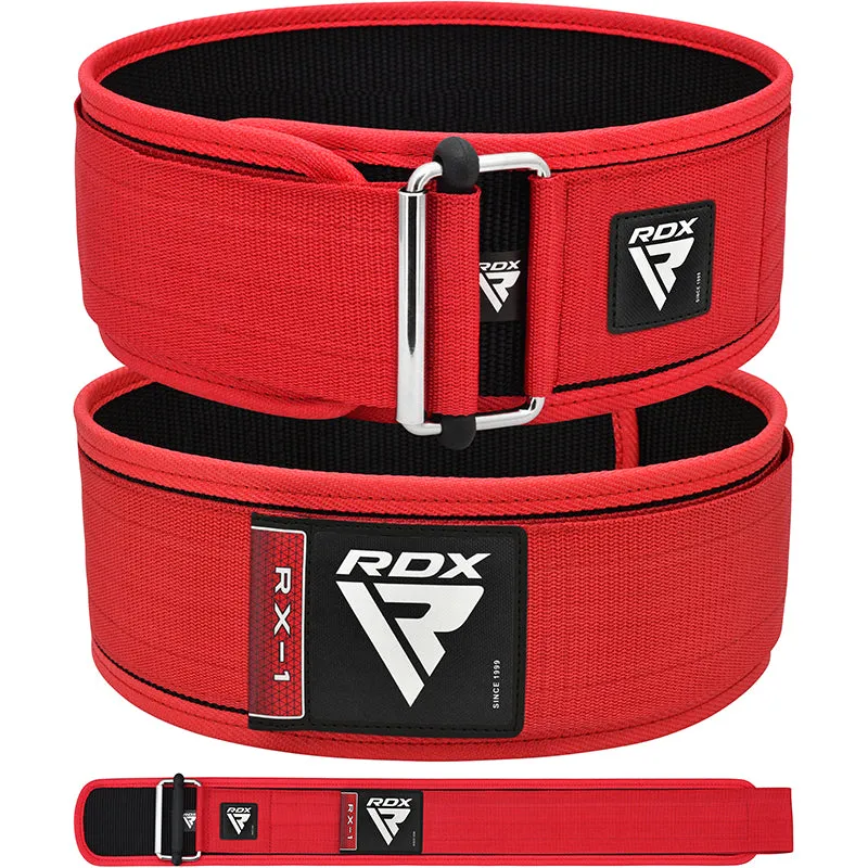 RDX RX1 Cintura Sollevamento Pesi Nylon Taglia S