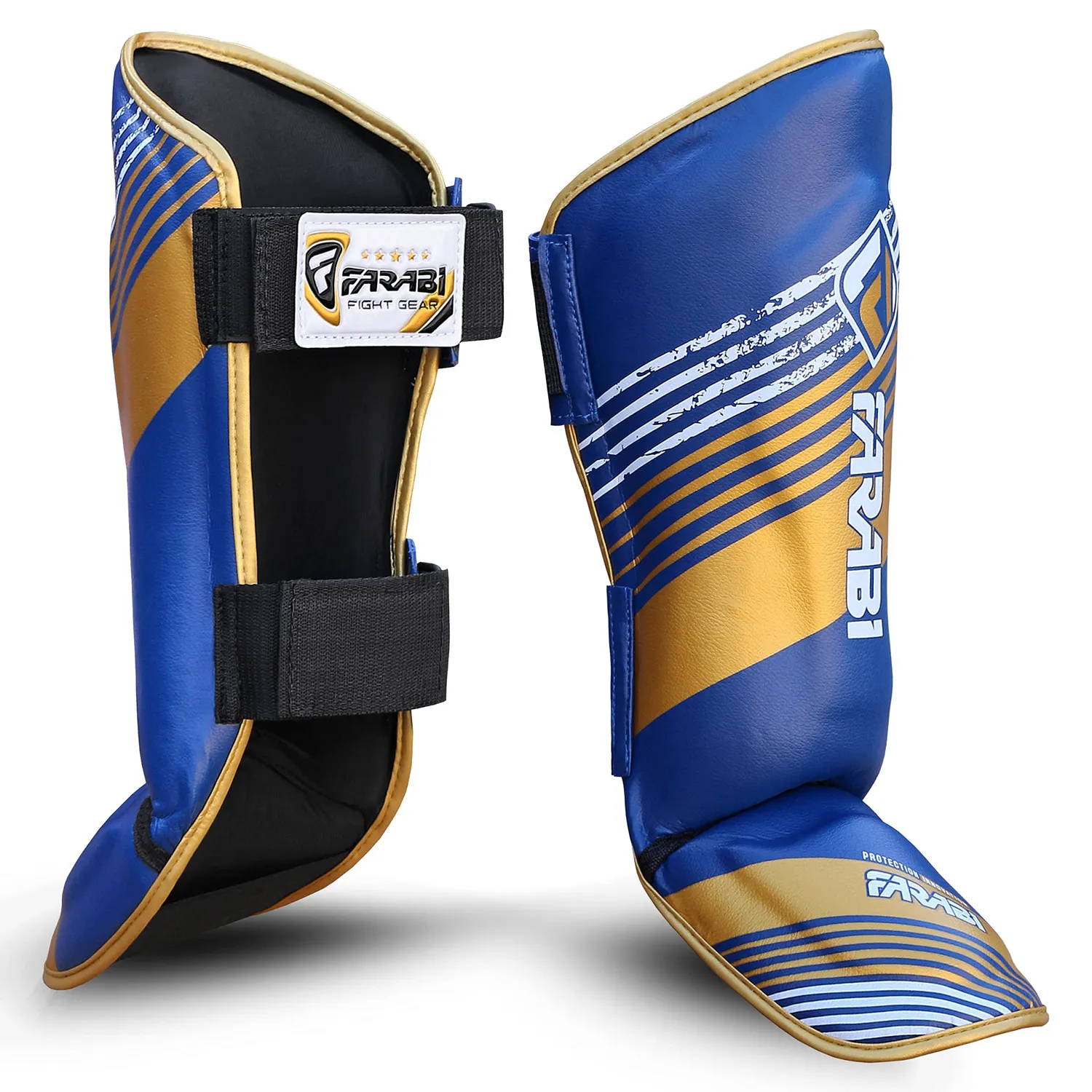 Farabi Kids parastinchi kick boxing bimbo S nero collo piede