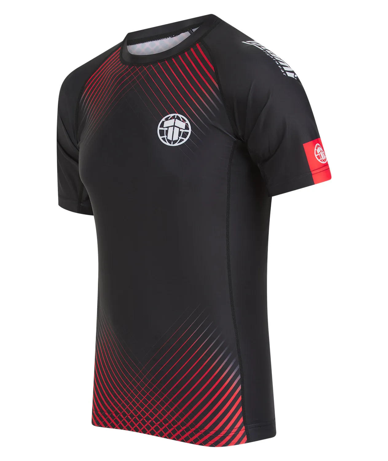 Tatami Vortex rash guard rosso riciclata uomo