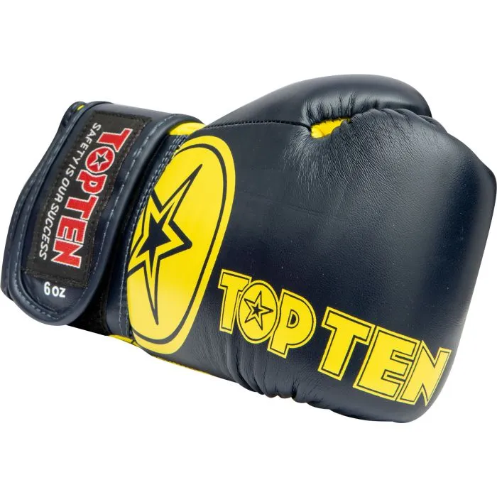 TOP TEN KIDS guanti boxe bambino pelle sintetica
