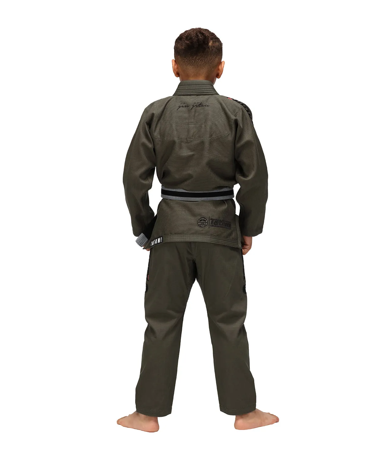 Tatami Elements Superlite Kimono BJJ Bambino Khaki Leggero