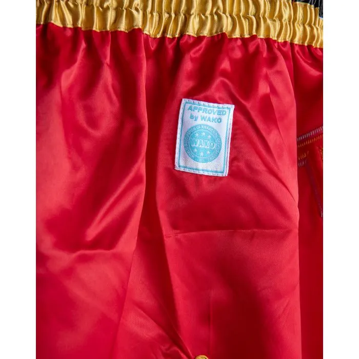 TOP TEN WAKO pantaloncini kickboxing poliestere