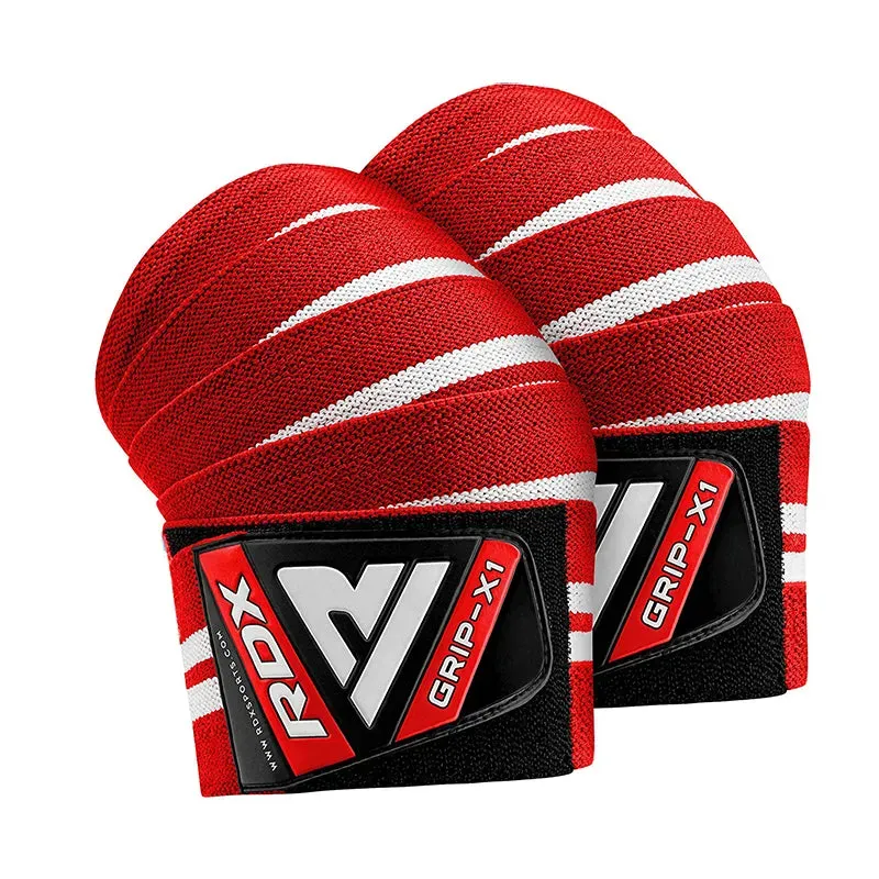RDX K4 Knee Wraps Fasce Ginocchio Powerlifting Elastiche