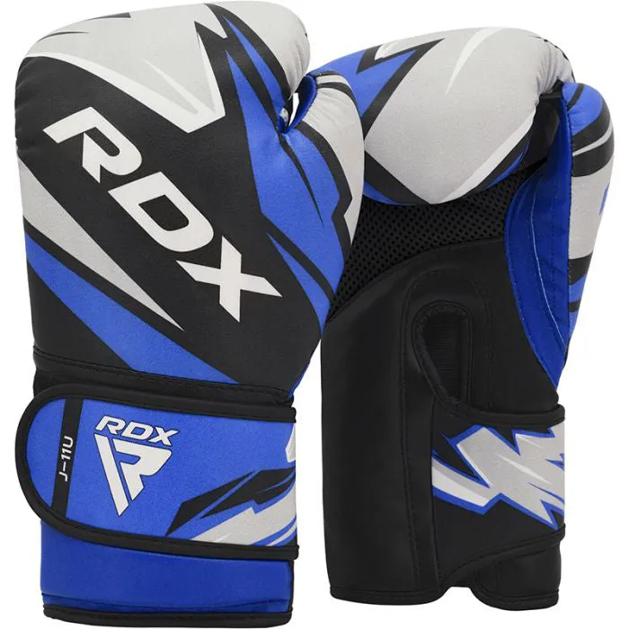 RDX J11 Guanti da Boxe Bambini 6 oz Rossi Resistenti