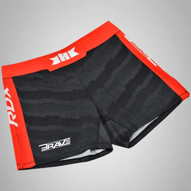 RDX Brave B1 pantaloncini MMA microelastic