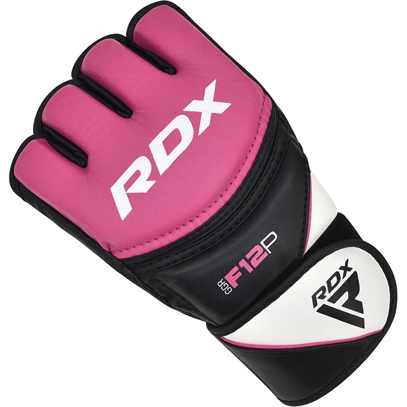 RDX F12 guanti MMA donna rosa presa sicura