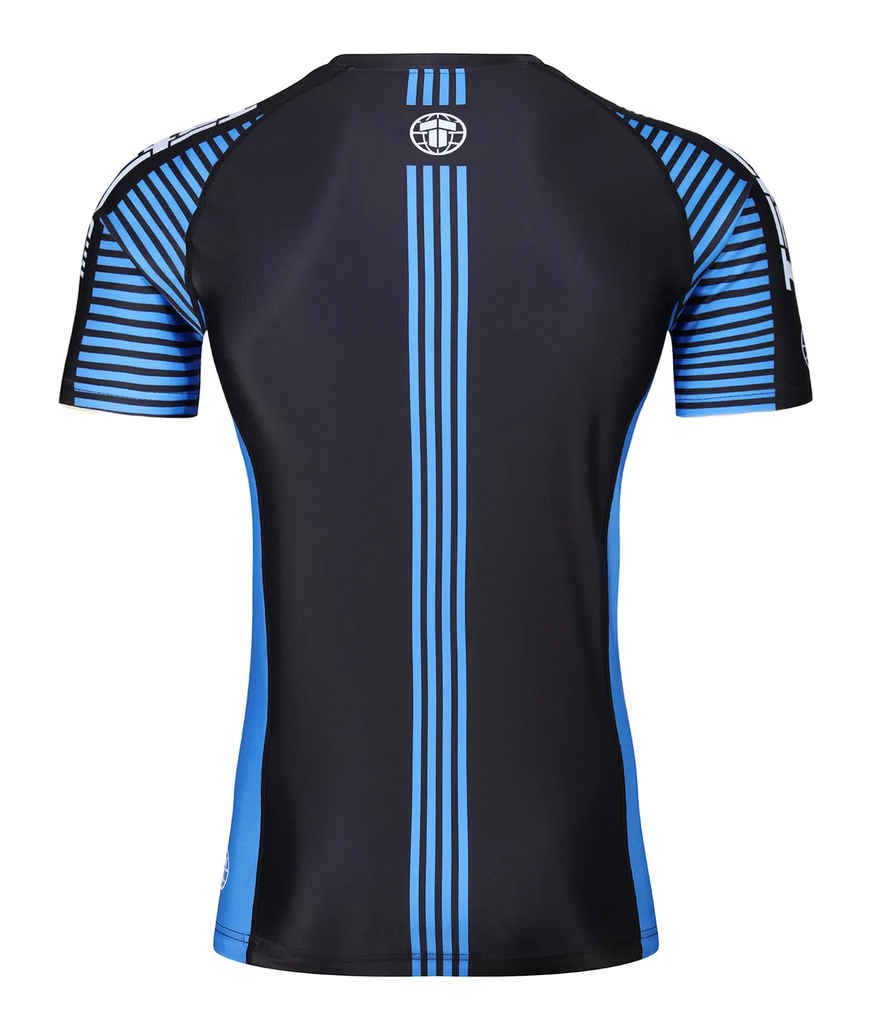 Tatami IBJJF Ranked Rash Guard Blu Manica Corta Leggera