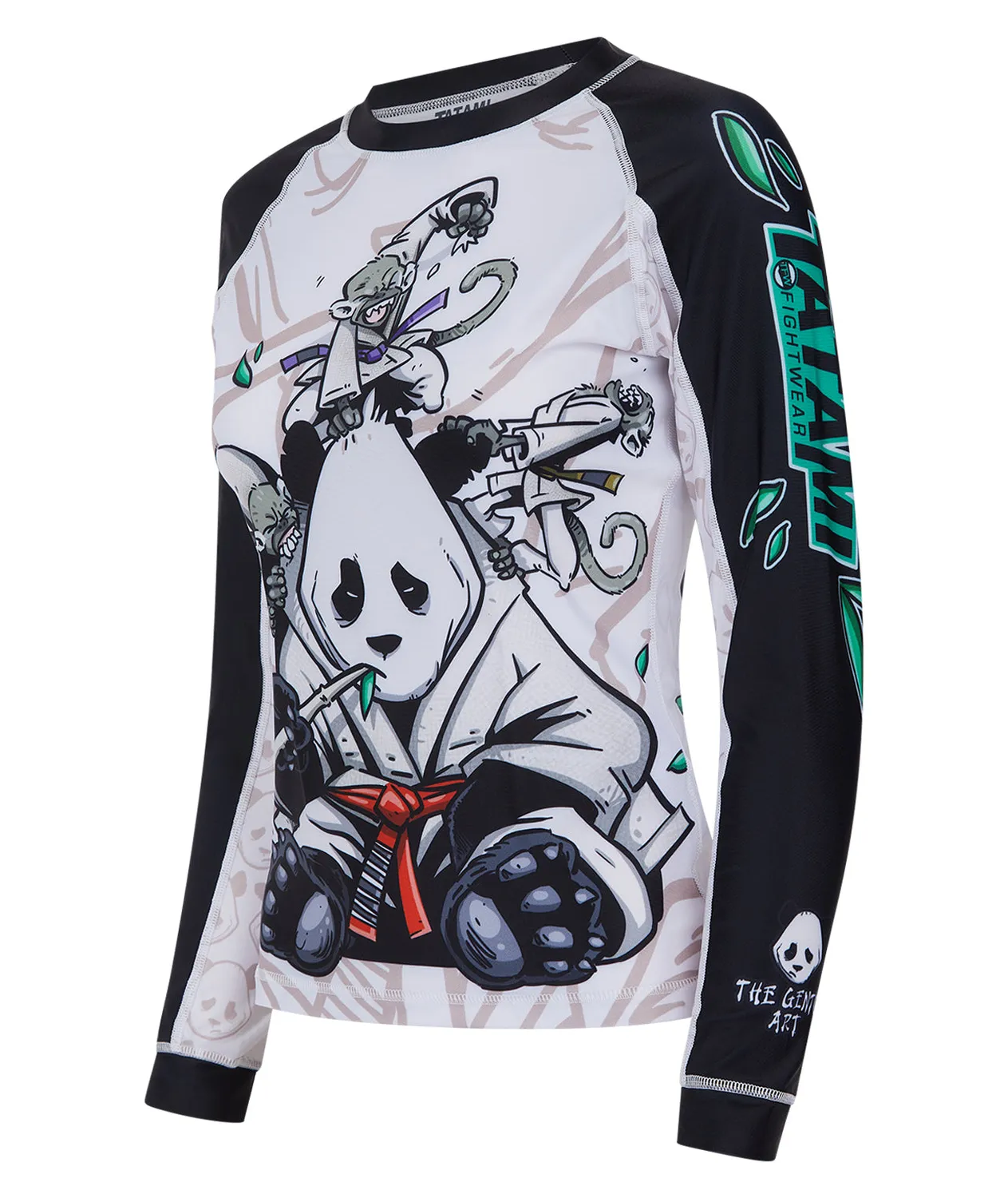 Tatami Gentle Panda rash guard donna manica lunga