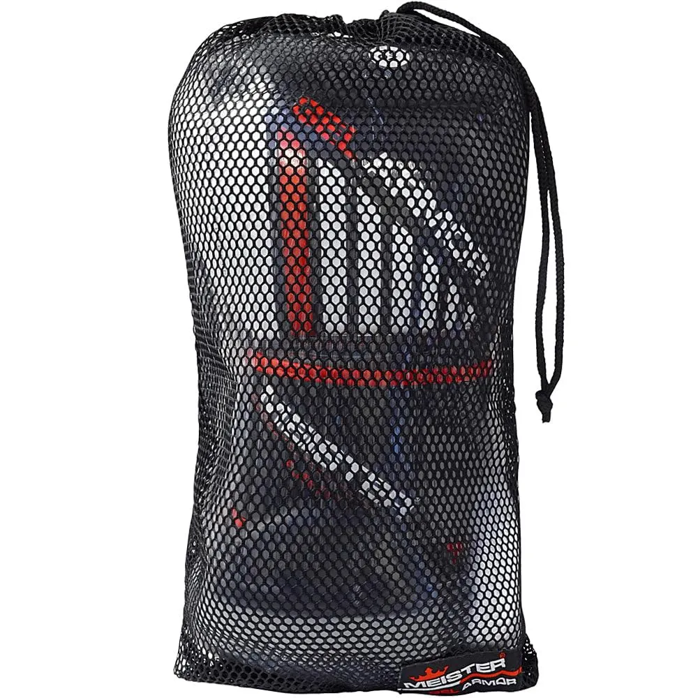 Meister Gel Armor guantoni boxe pelle 16 oz neri