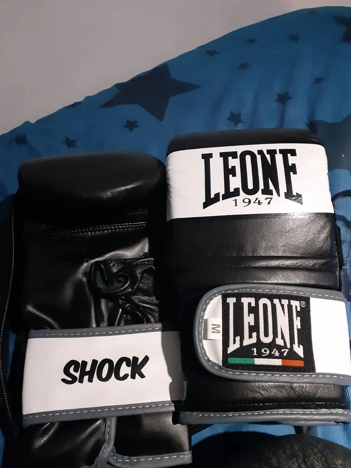 Leone1947 Shock guanti sacco M protezione nocche lattice