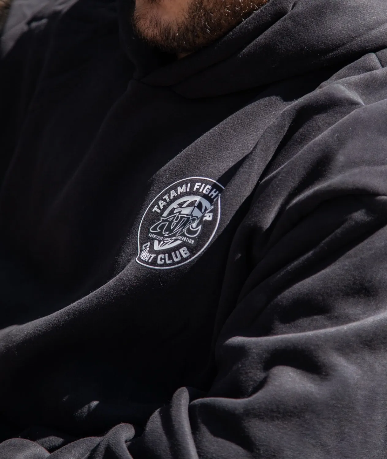 Tatami x ADCC Combat Club felpa oversize nera