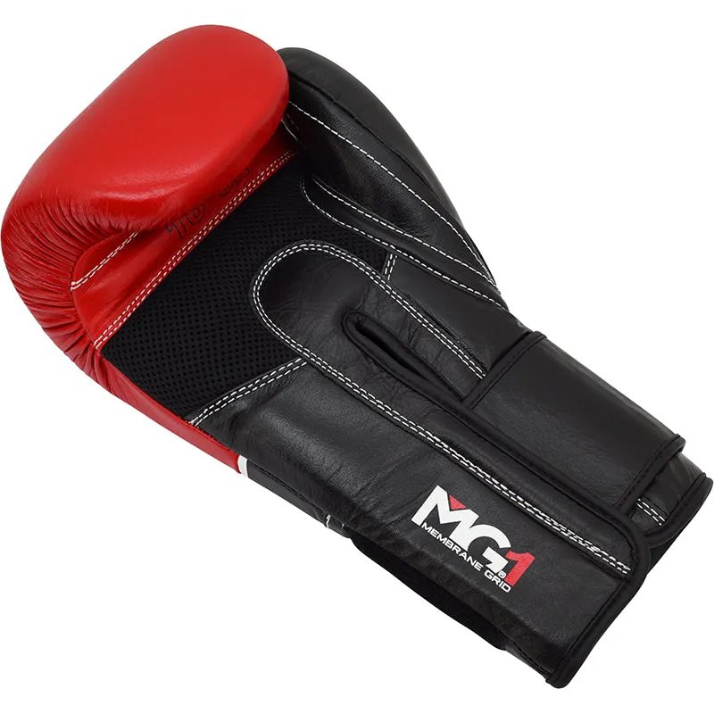 RDX T9 Ace guanti boxe pelle vera protezione polso