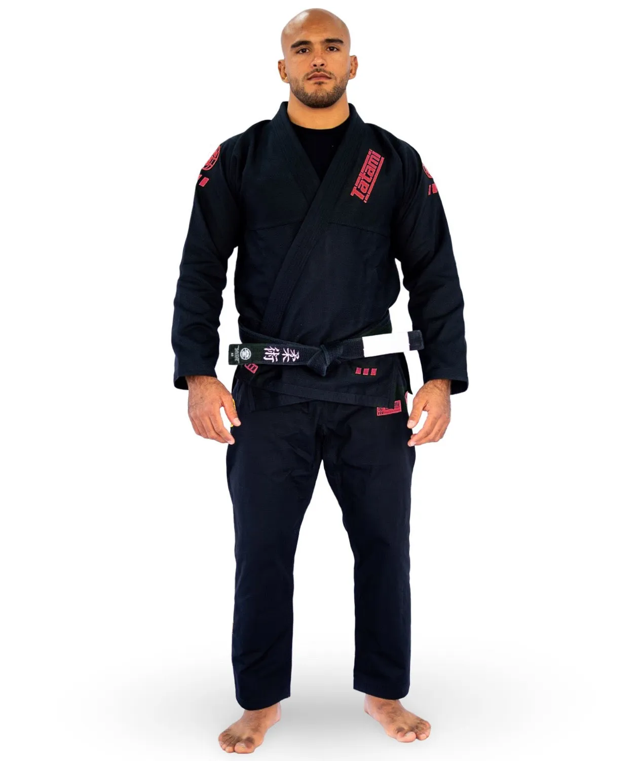 Tatami Pro Series kimono BJJ nero rosa A2L leggero