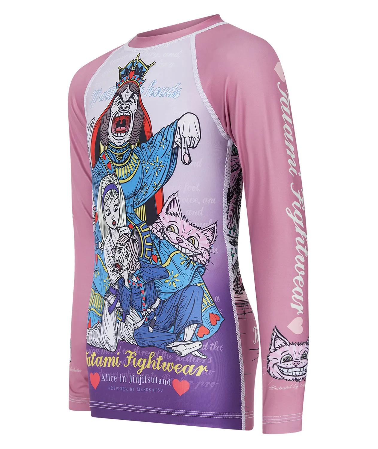Tatami Meerkatsu Alice rash guard bambino manica lunga
