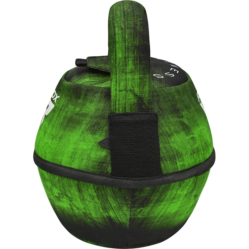 RDX F1 Kettlebell Morbida 10 kg Rossa in Cordura Sabbia-Ferro