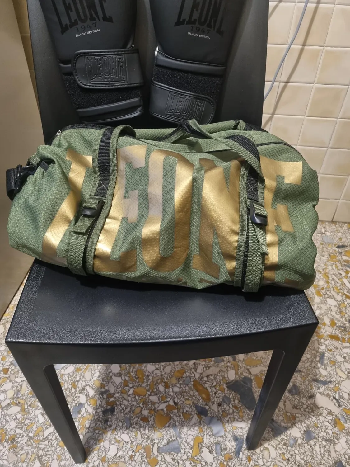 Leone 1947 Light Bag Borsone Palestra Viola 30 Litri Leggero