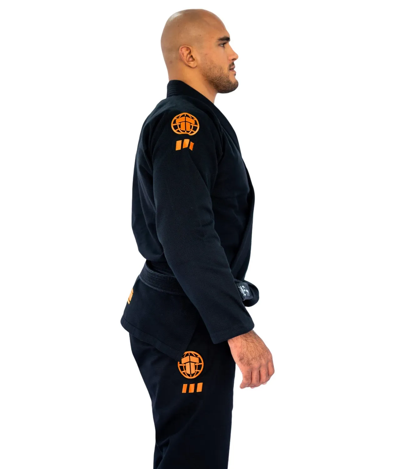 Tatami Fightwear Pro Series Gi kimono nero arancio hunter