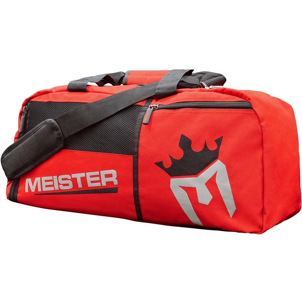 Meister Ventilato Borsone Zaino Nero Verde 66 cm