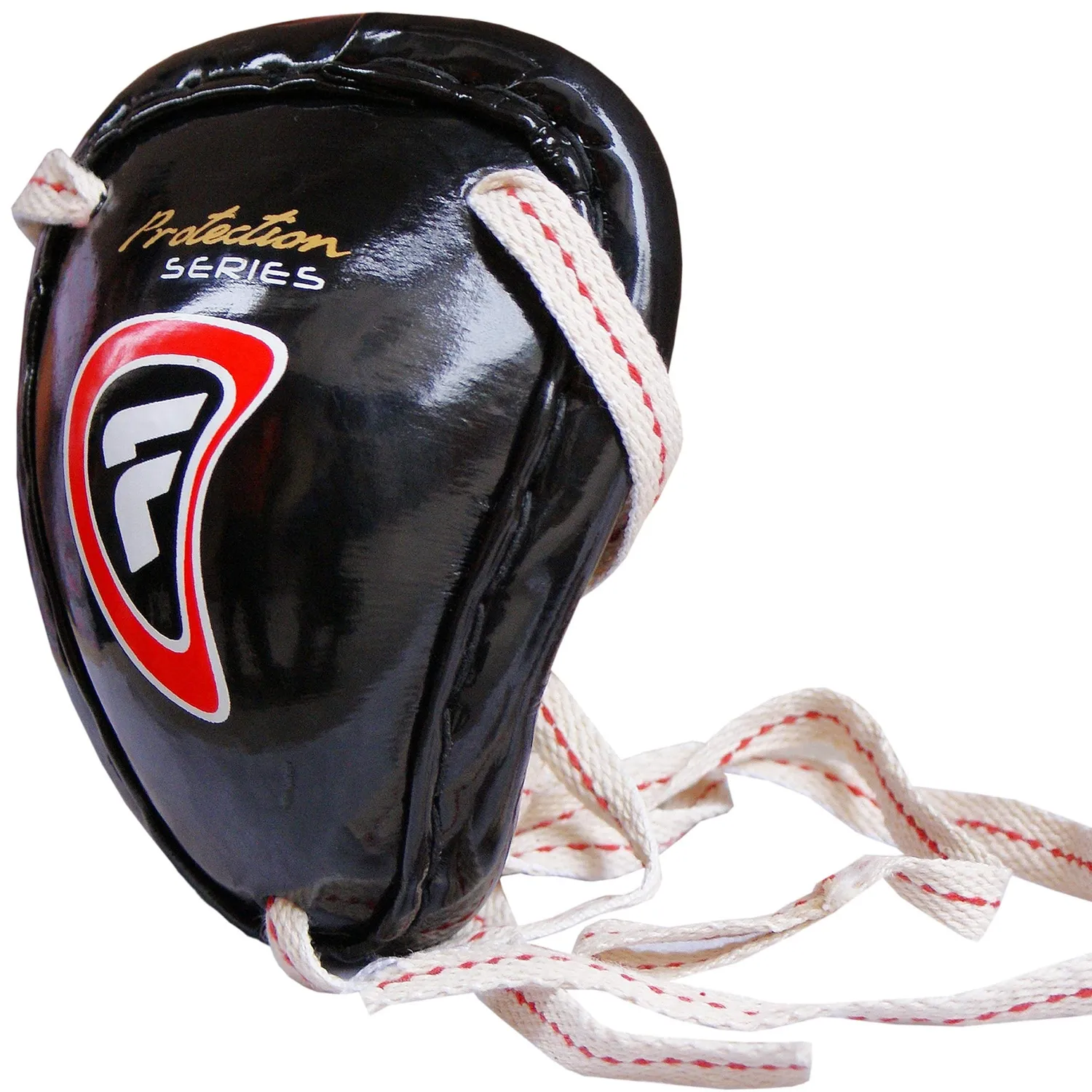 Farabi Sports conchiglia inguine metallo nera protezione