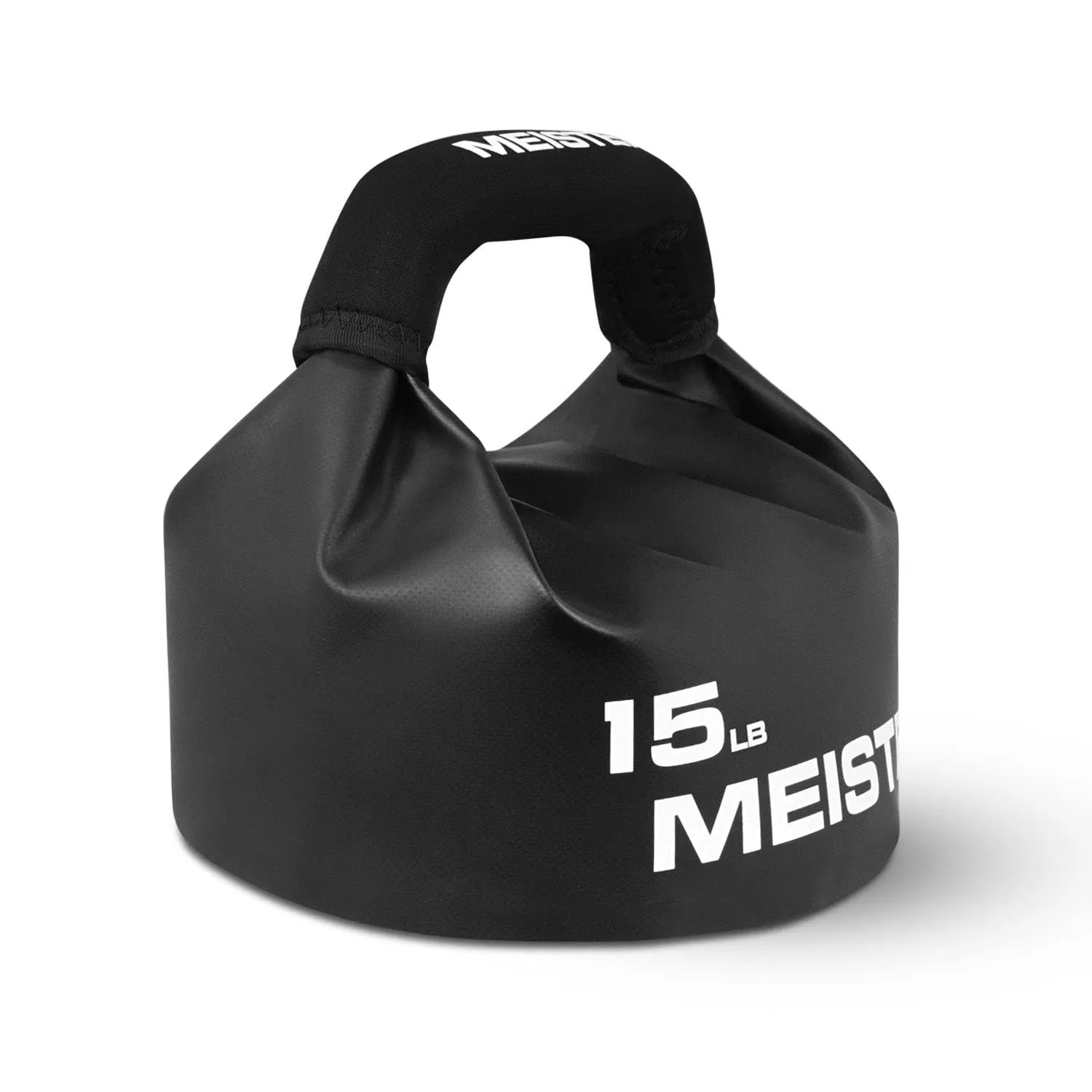 Meister BEAST kettlebell sabbia 6,8 kg Nero