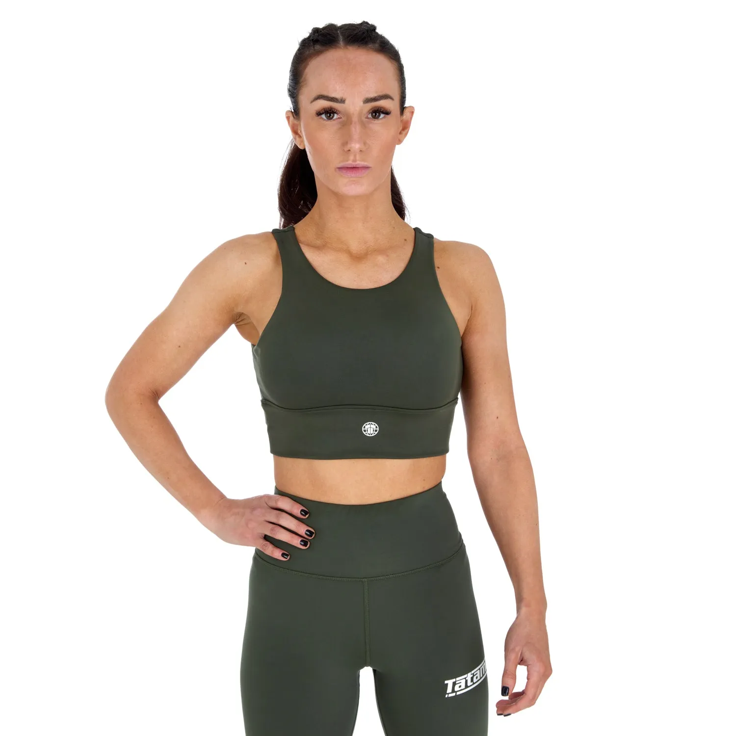 Tatami Ladies Agile Sports Bra Khaki donna