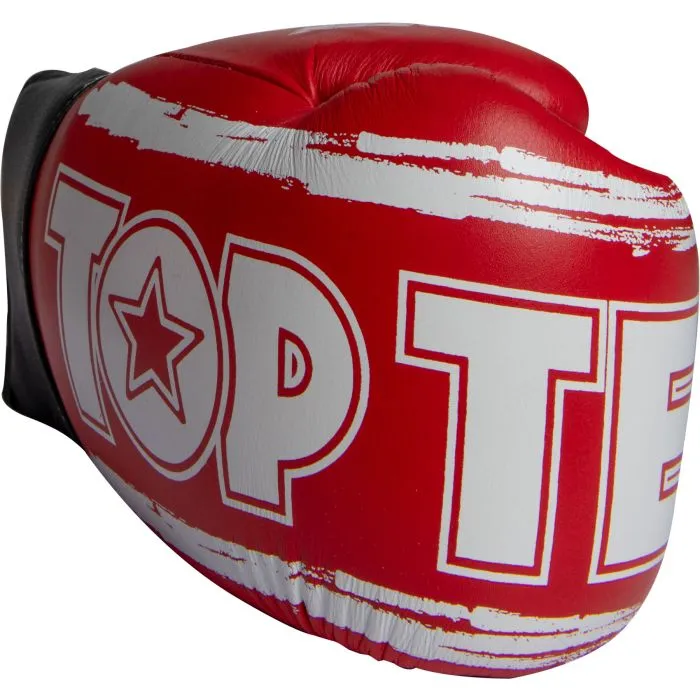TOP TEN RoundUP guantoni boxe pelle vera 100% EVA