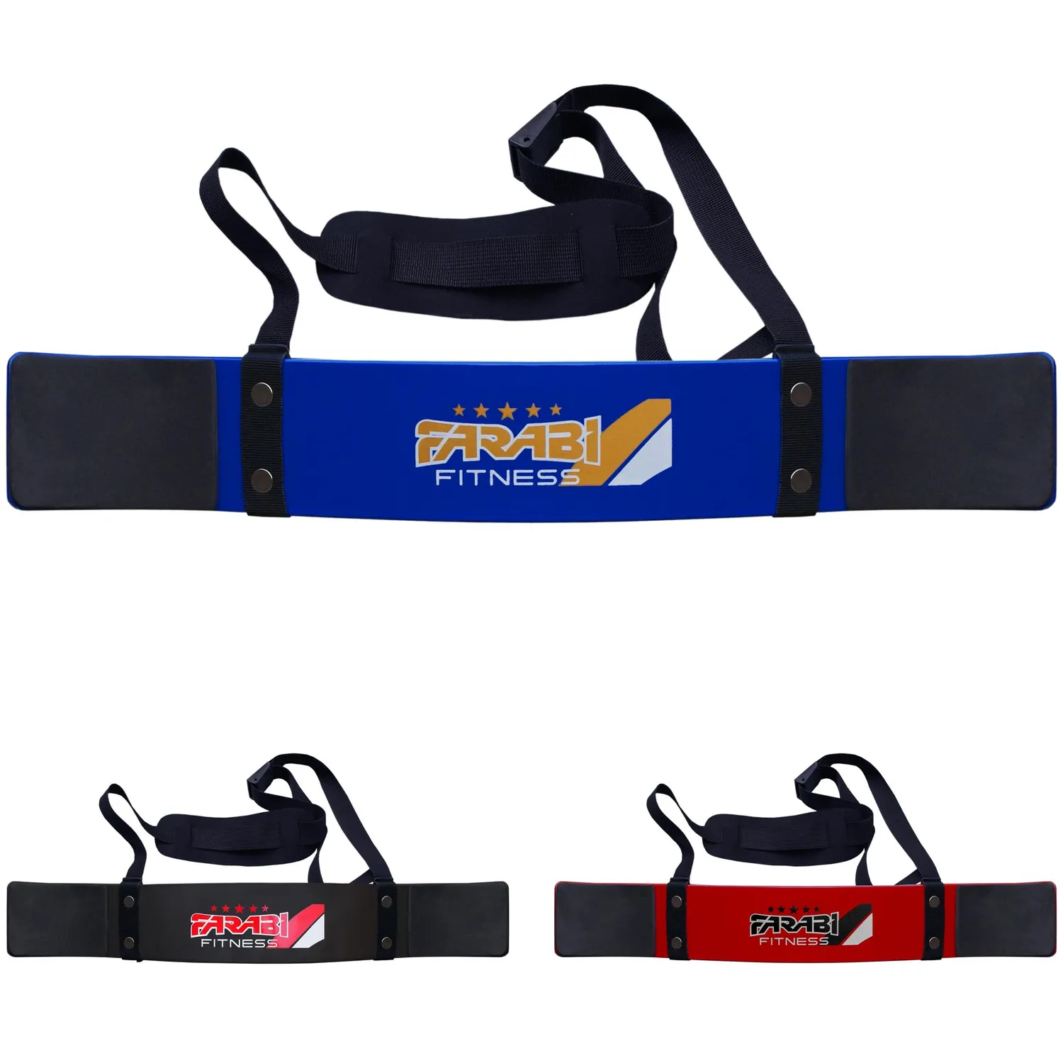 Farabi Arm Blaster Isolatore Bicipiti Metallo Blu