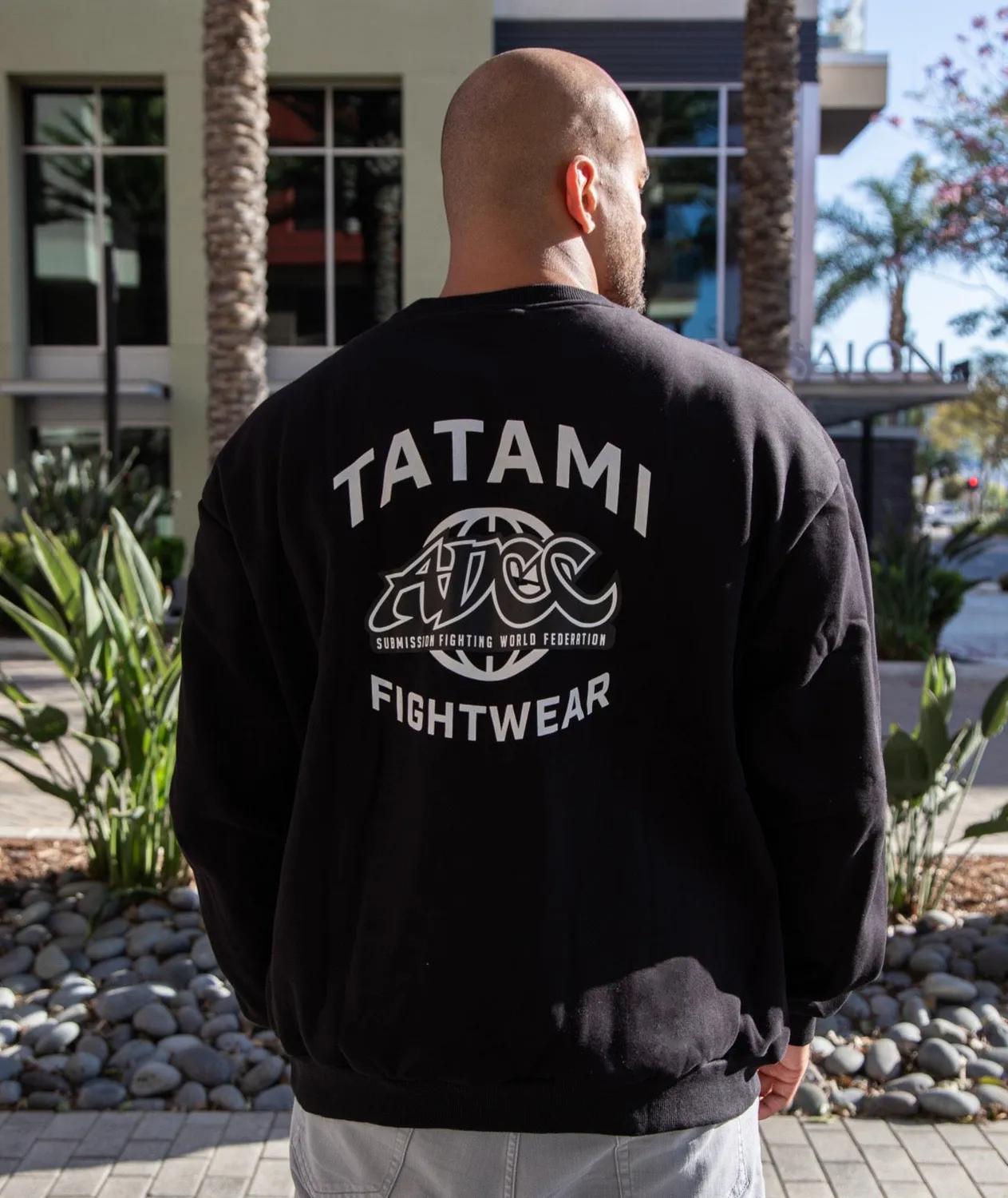 Tatami X ADCC felpa oversize nera pesante