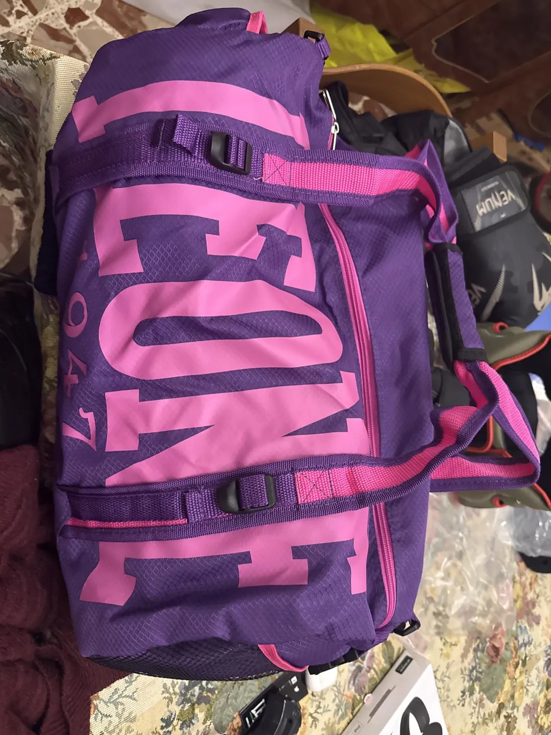 Leone 1947 Light Bag Borsone Palestra Viola 30 Litri Leggero