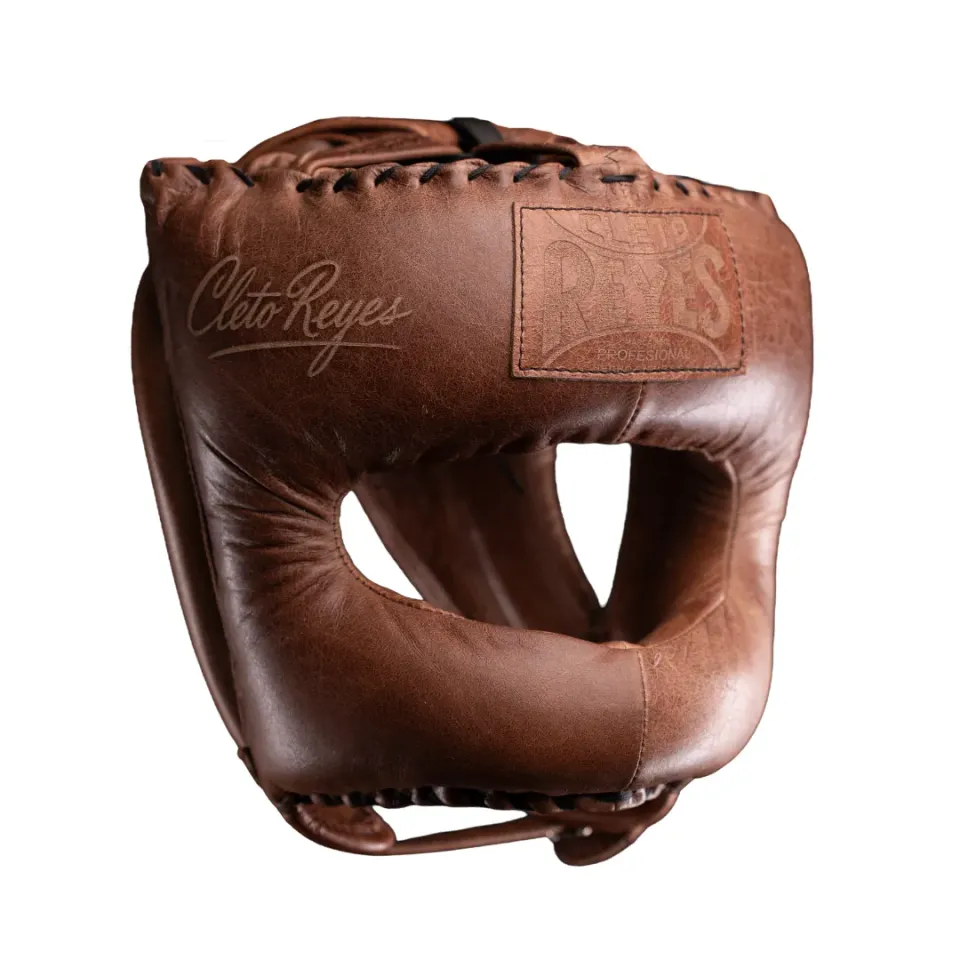 Cleto Reyes Vintage 1945 Barra V casco boxe pelle