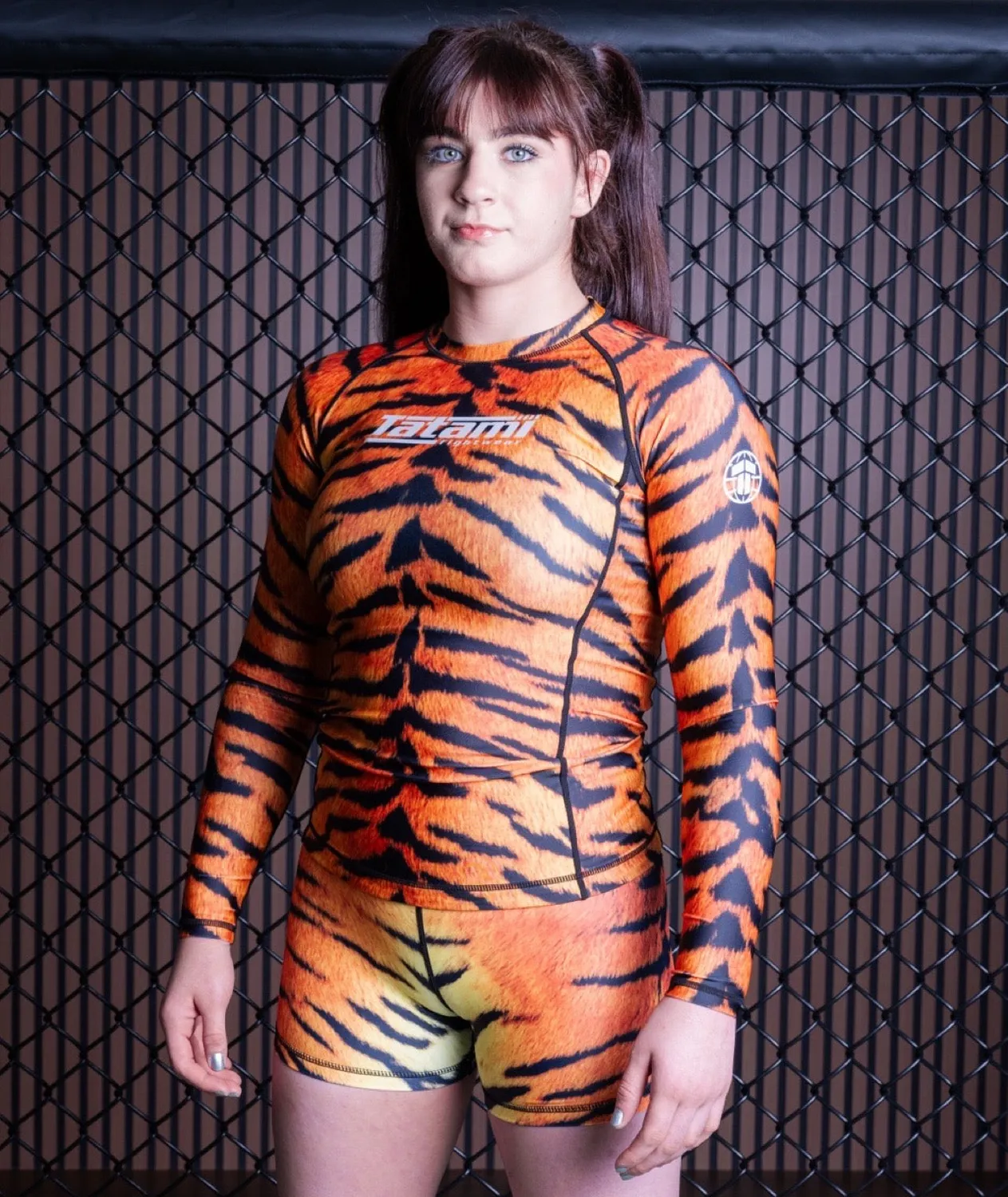 Tatami Helena shorts compressione donna tiger squat proof