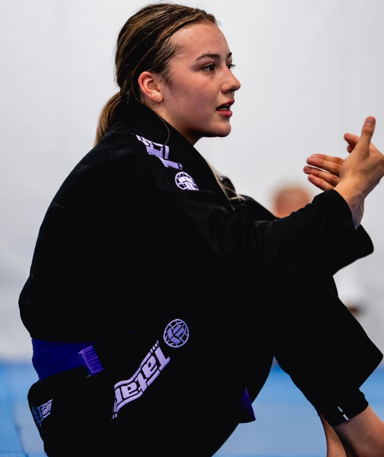 Tatami Elements Superlite kimono BJJ donna viola leggero