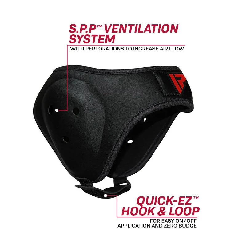 RDX T1 Paraorecchie MMA Grappling Nero Protezione