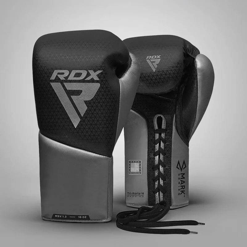 RDX K2 Mark Pro guantoni boxe dorati 10oz pelle