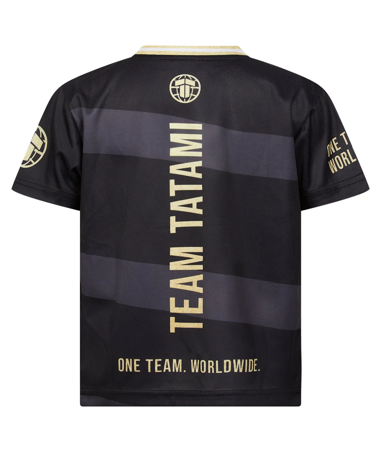 Tatami Team Mesh maglietta bimbo nero oro 9-11 anni