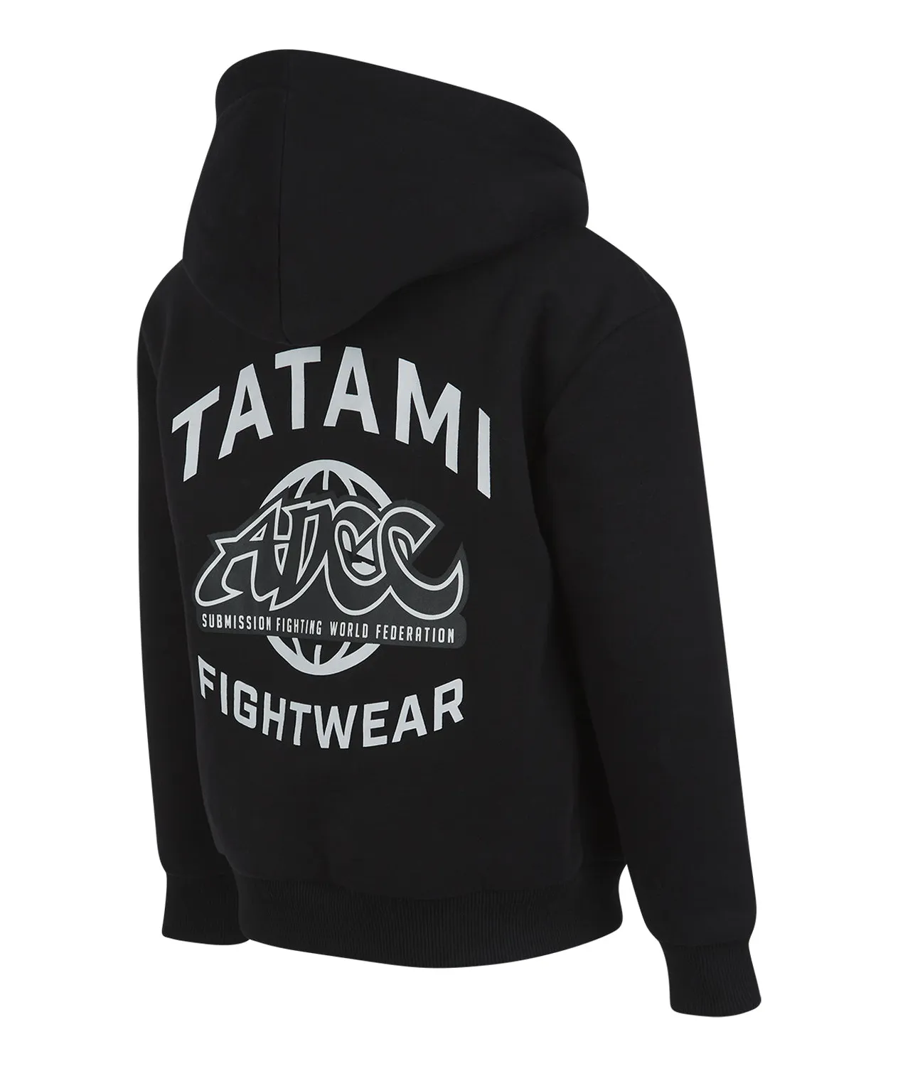 Tatami X ADCC Felpa Zip Bambino Nera Oversize