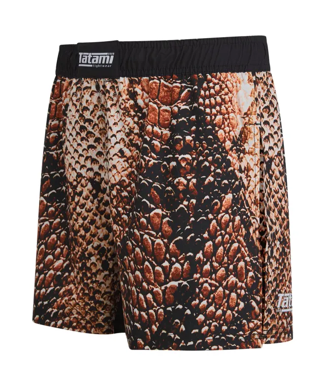 Tatami High Split MMA Shorts Snake spacco alto