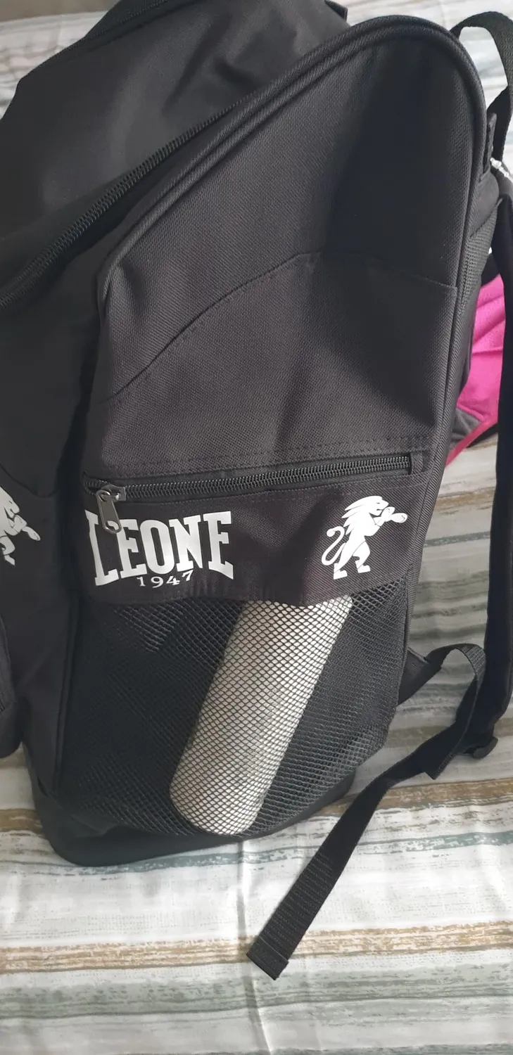 Leone 1947 Ambassador AC952 Zaino Nero in Nylon